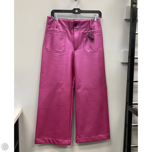 Pants Wide Leg By Maeve In Pink, Size: 6