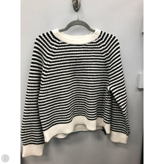 Sweater By Universal Thread In Striped Pattern, Size: M