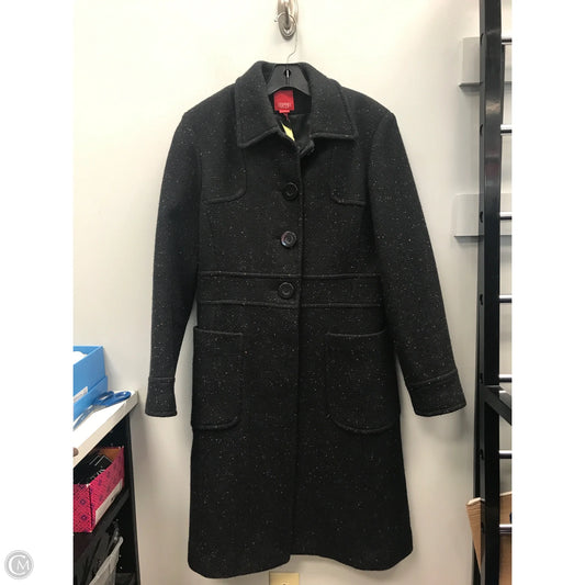 Coat Wool By Esprit In Black, Size: L