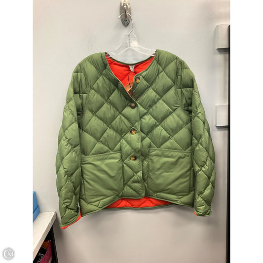 Jacket Puffer & Quilted By Vineyard Vines In Green, Size: M