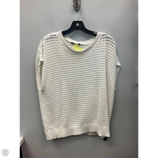 Vest Sweater By Prettygarden In White, Size: Xl