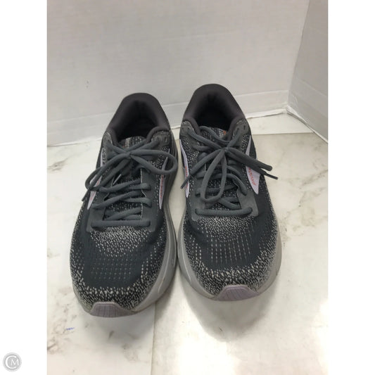 Shoes Athletic By Brooks In Grey, Size: 10