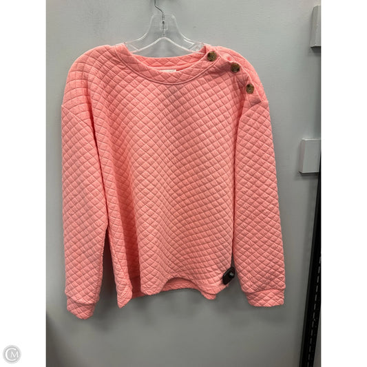 Top Long Sleeve By J. Crew In Peach, Size: M