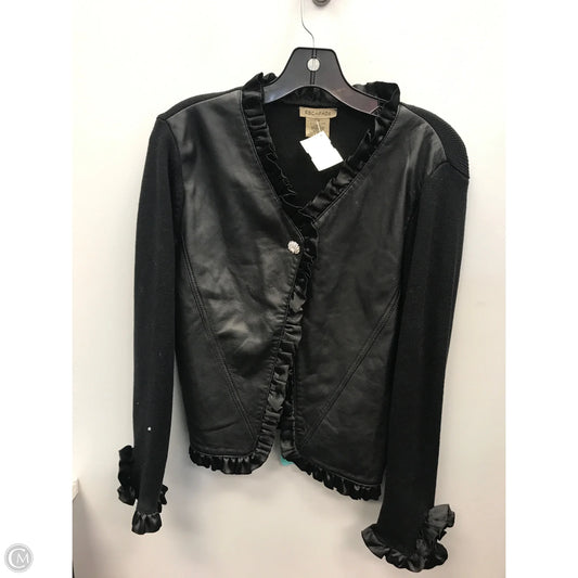 Sweater Cardigan By Cmc In Black, Size: M