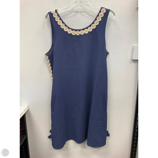 Dress Designer By Lilly Pulitzer In Navy, Size: 12