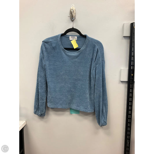 Top Long Sleeve By Old Navy In Blue, Size: Xl