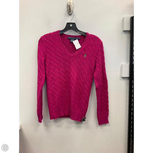 Sweater By Ralph Lauren Blue Label In Pink, Size: S