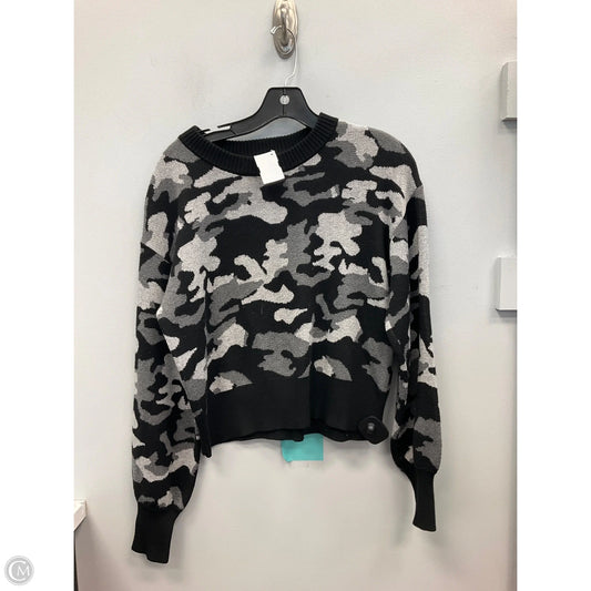 Sweater By Cmc In Camouflage Print, Size: S