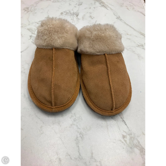 Slippers By Minnetonka In Tan, Size: 10