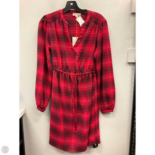 Dress Casual Short By Knox Rose In Plaid Pattern, Size: Xs