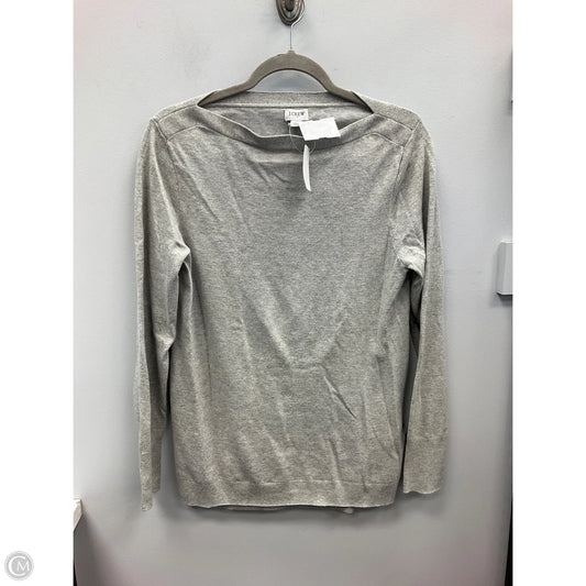 Top Long Sleeve By J. Crew In Grey, Size: M