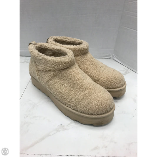 Shoes Heels Platform By Bearpaw In Beige, Size: 11