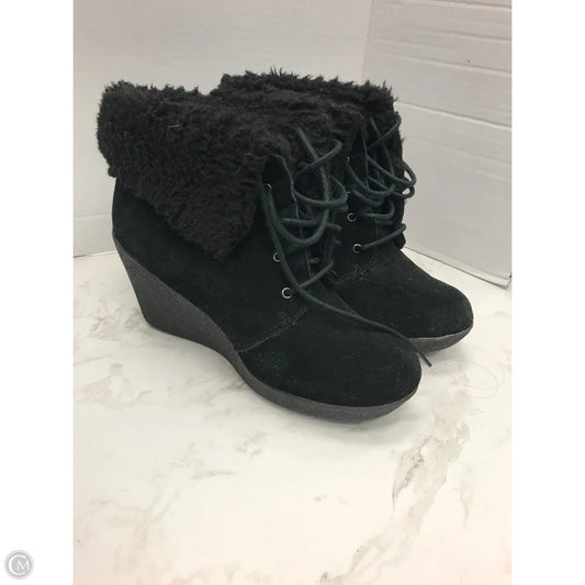 Boots Ankle Heels By Bearpaw In Black, Size: 9
