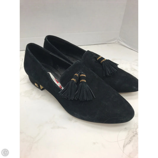 Shoes Designer By Karl Lagerfeld In Black, Size: 7.5