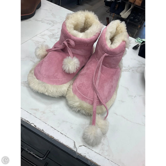 Slippers By Cme In Pink, Size: 9