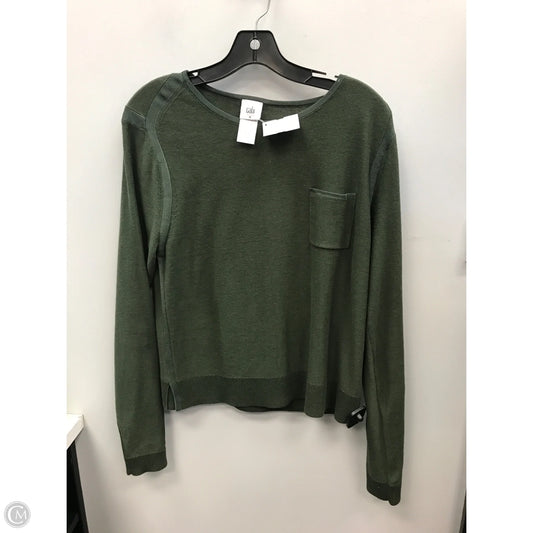 Top Long Sleeve By Cabi In Green, Size: M
