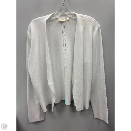Sweater Cardigan By Cyrus In White, Size: L