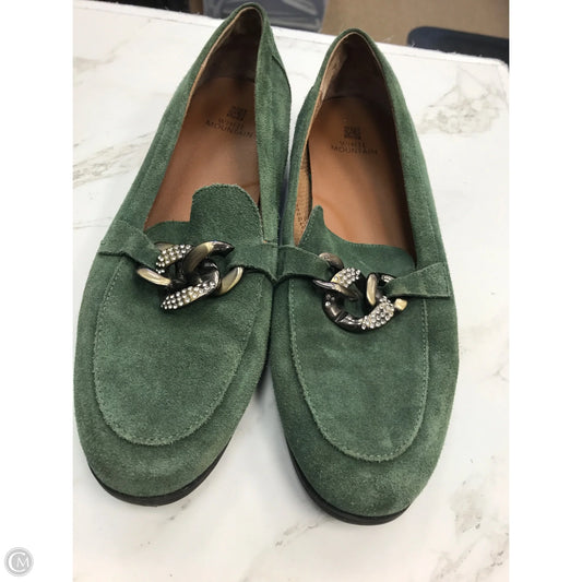 Shoes Heels Block By White Mountain In Green, Size: 10