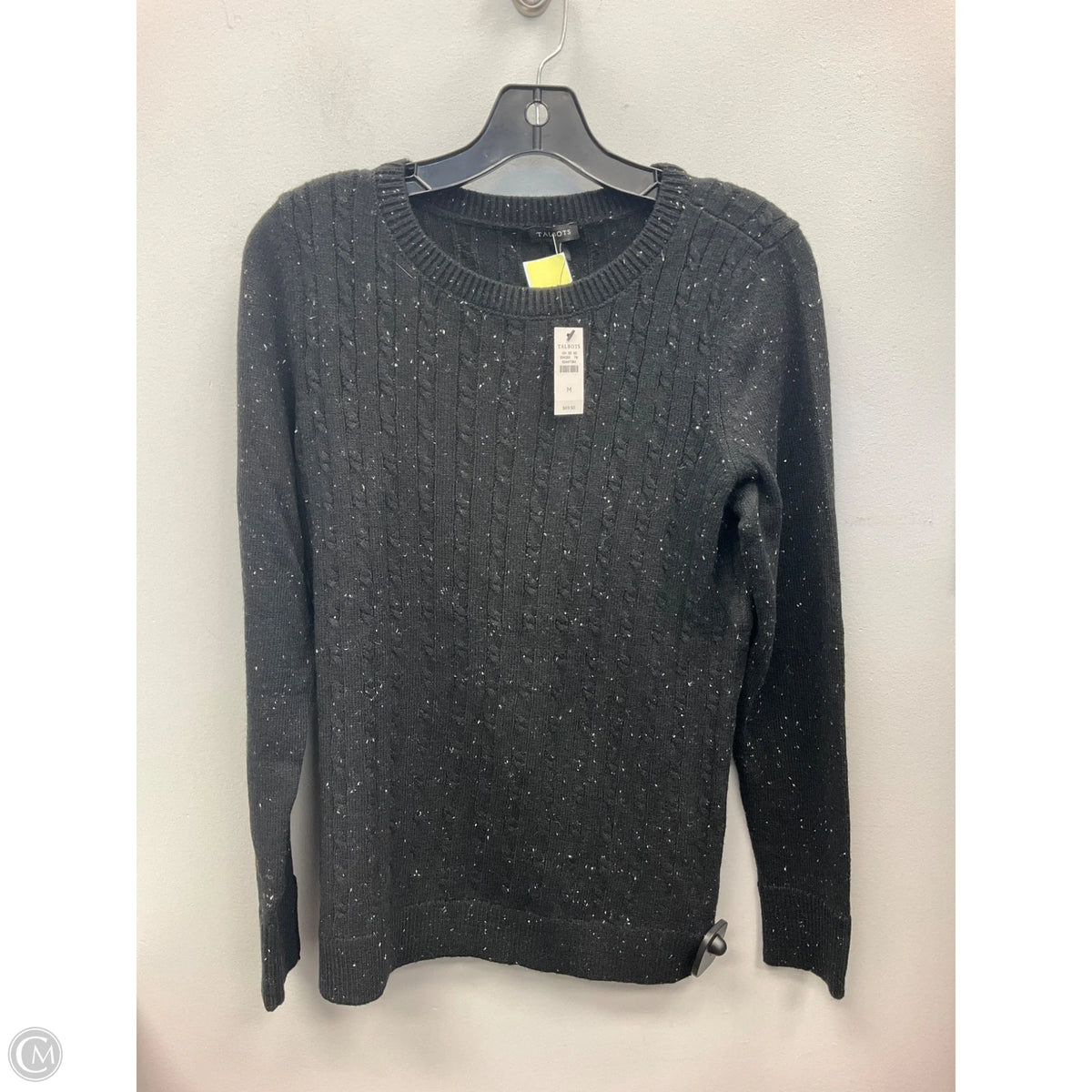 Sweater By Talbots In Black, Size: M