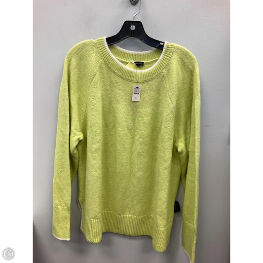 Sweater By Talbots In Green, Size: Xl