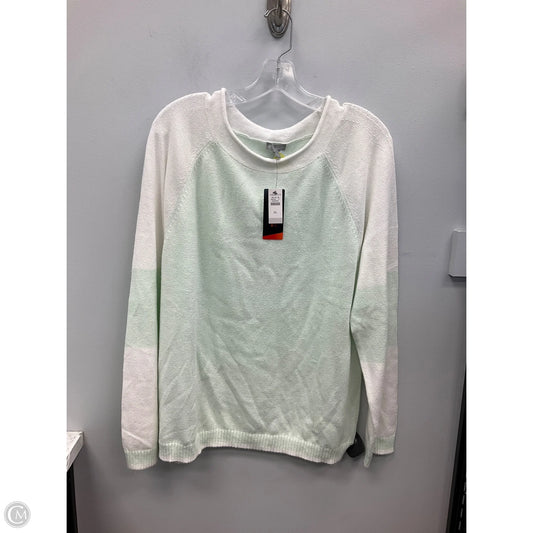 Sweater By Talbots In Green, Size: Xl