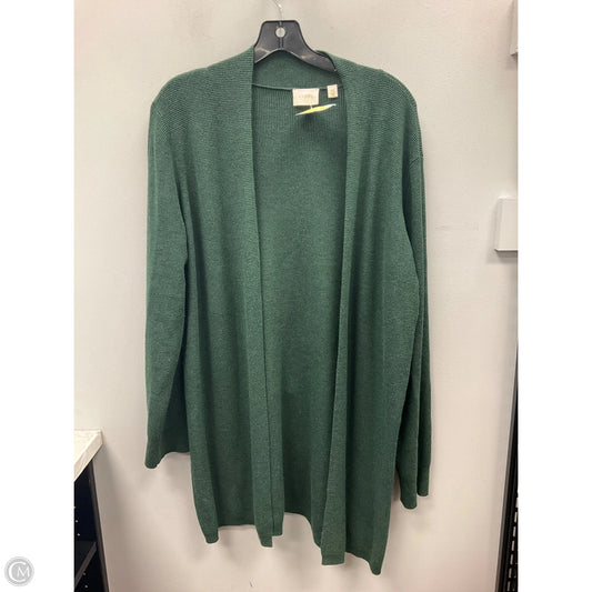 Sweater Cardigan By Cyrus In Green, Size: Xl