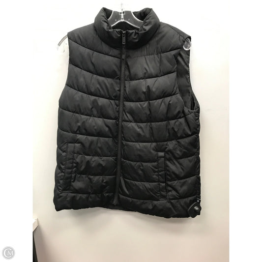 Vest Puffer & Quilted By Gap In Black, Size: M