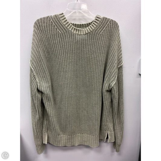 Sweater By American Eagle In Green, Size: L