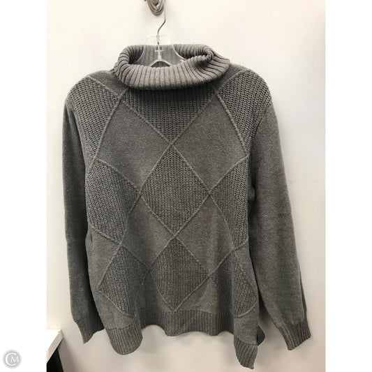 Sweater By Belle By Kim Gravel In Grey, Size: M