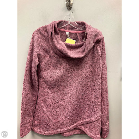 Top Long Sleeve By Ideology In Pink, Size: M