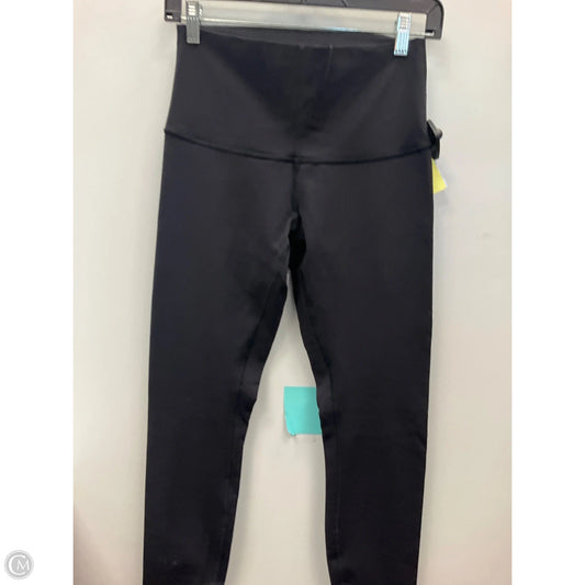 Athletic Capris By Lululemon In Black, Size: 8