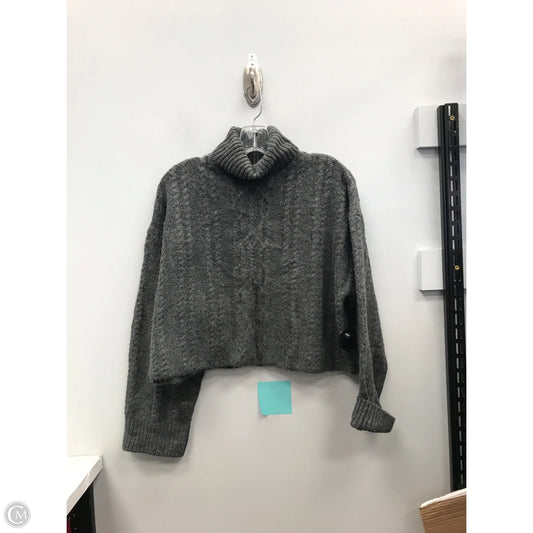 Sweater By Open Edit In Grey, Size: S