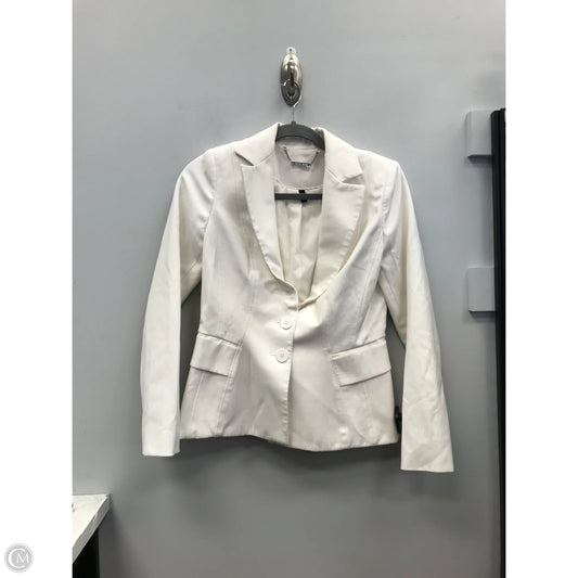 Blazer By White House Black Market In Cream, Size: 4