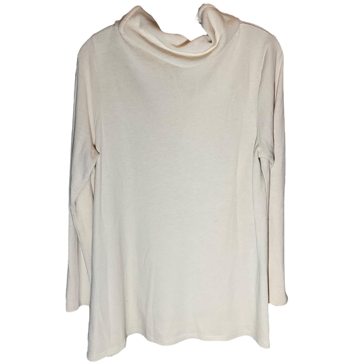 Top Long Sleeve By Pure Jill In Beige, Size: M