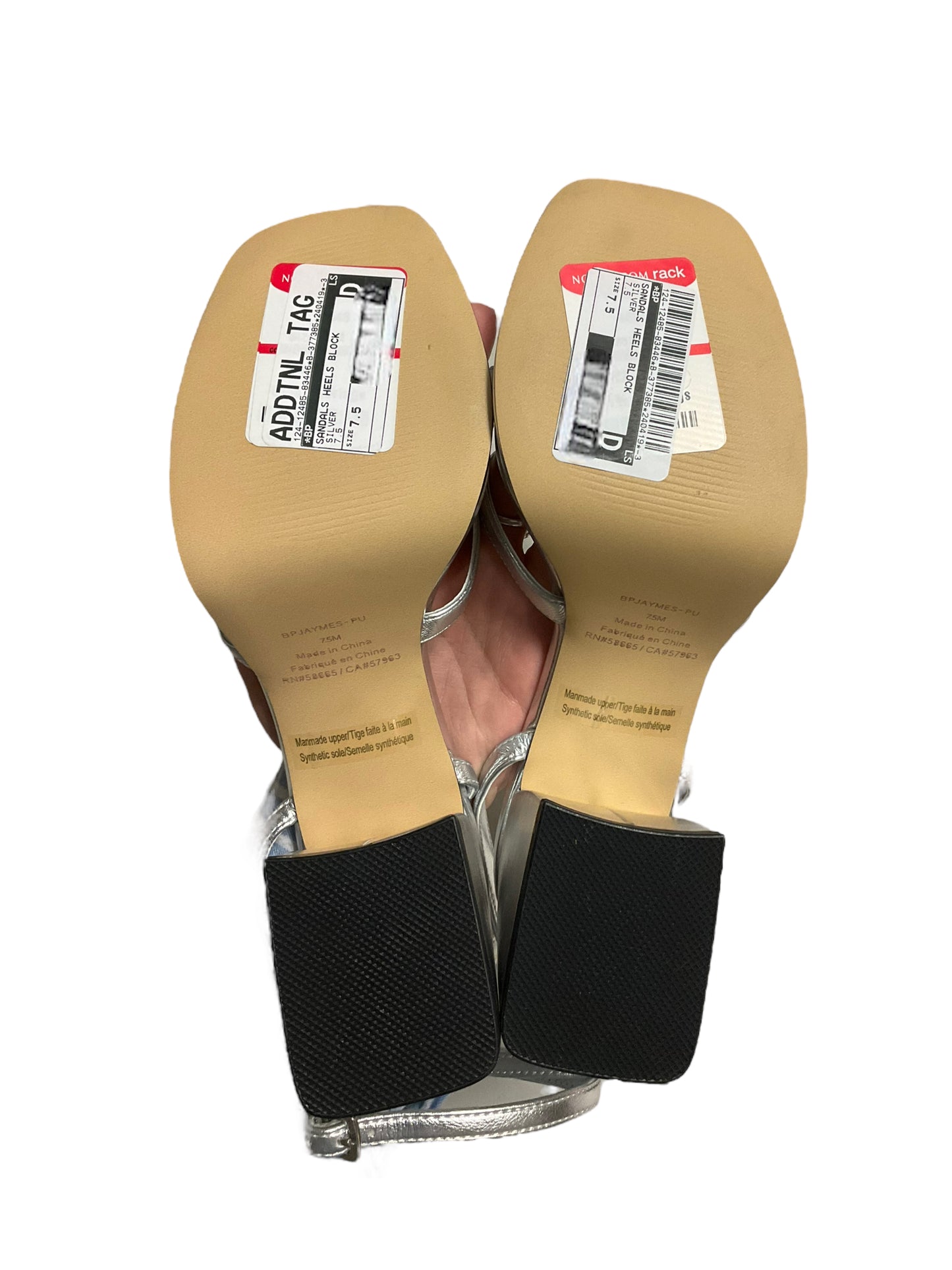 Sandals Heels Block By Bp  Size: 7.5
