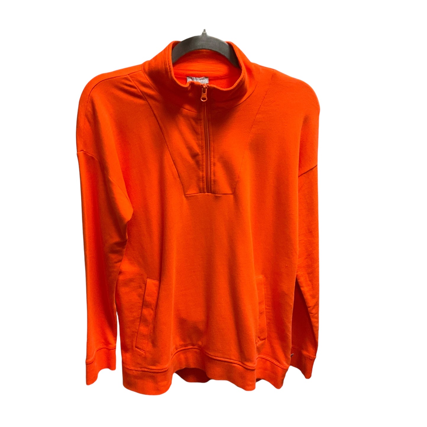 Top Long Sleeve By Talbots In Orange, Size: Petite   S