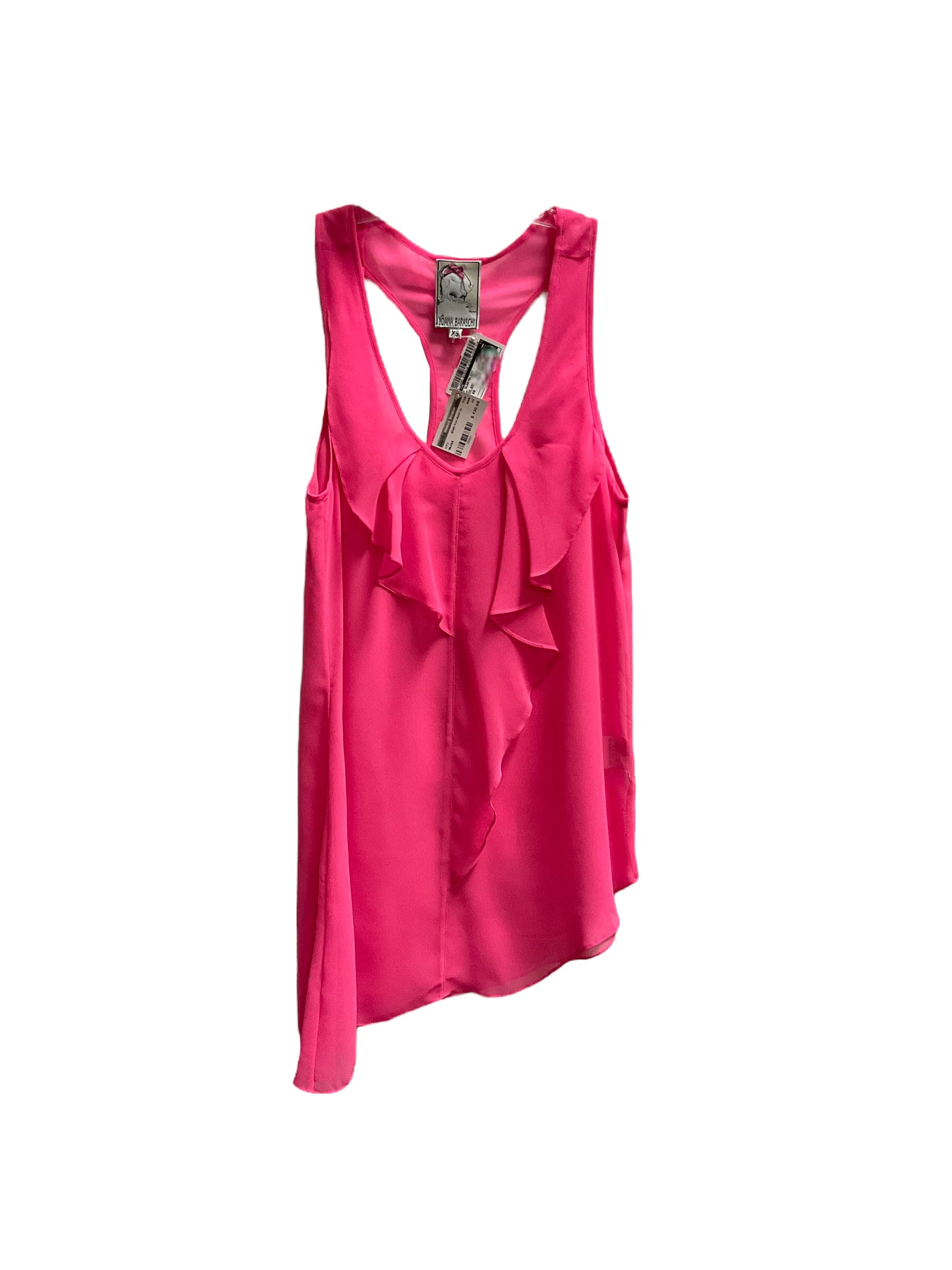 Pink Top Sleeveless Yoana Barashi, Size Xs