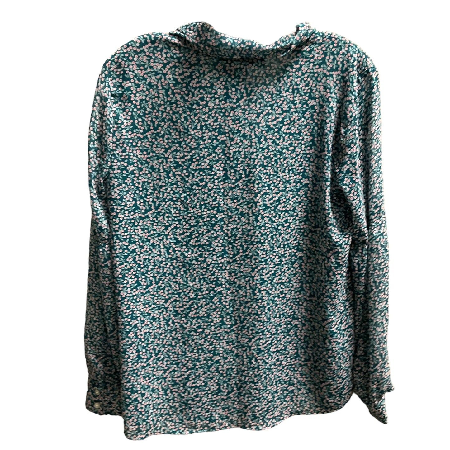 Top Long Sleeve By Loft In Floral Print, Size: S