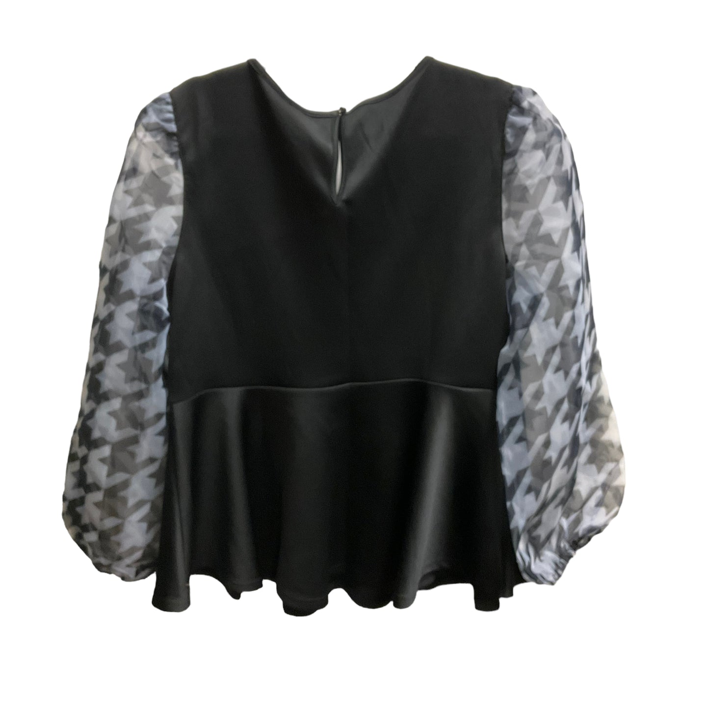 Black Top Long Sleeve Ashley Stewart, Size 18