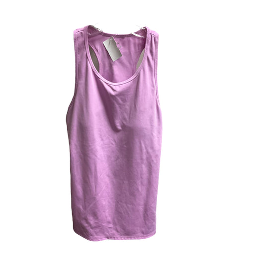 Pink Athletic Tank Top All In Motion, Size L