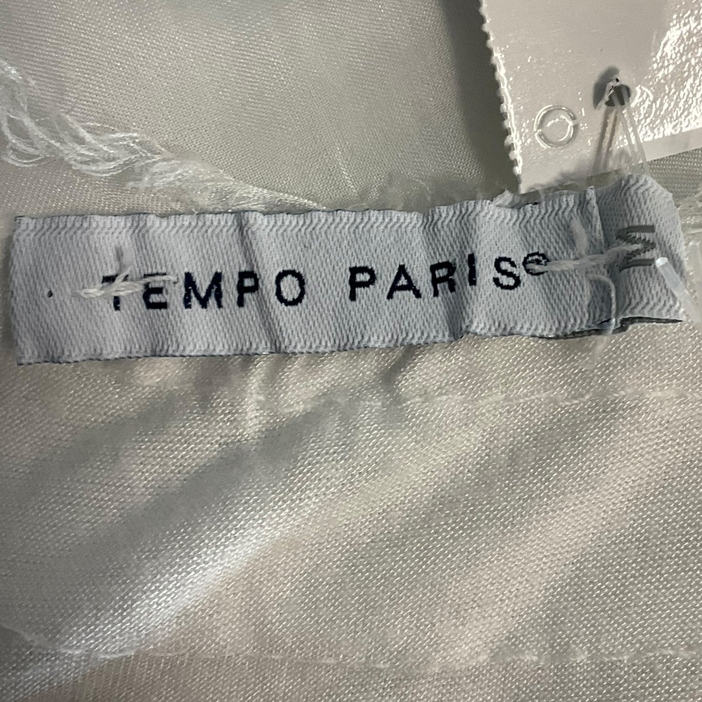 Dress Casual Short By Tempo Paris In White, Size: M