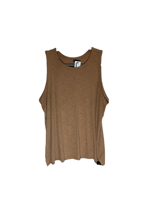 Brown Tank Top Old Navy, Size Xl