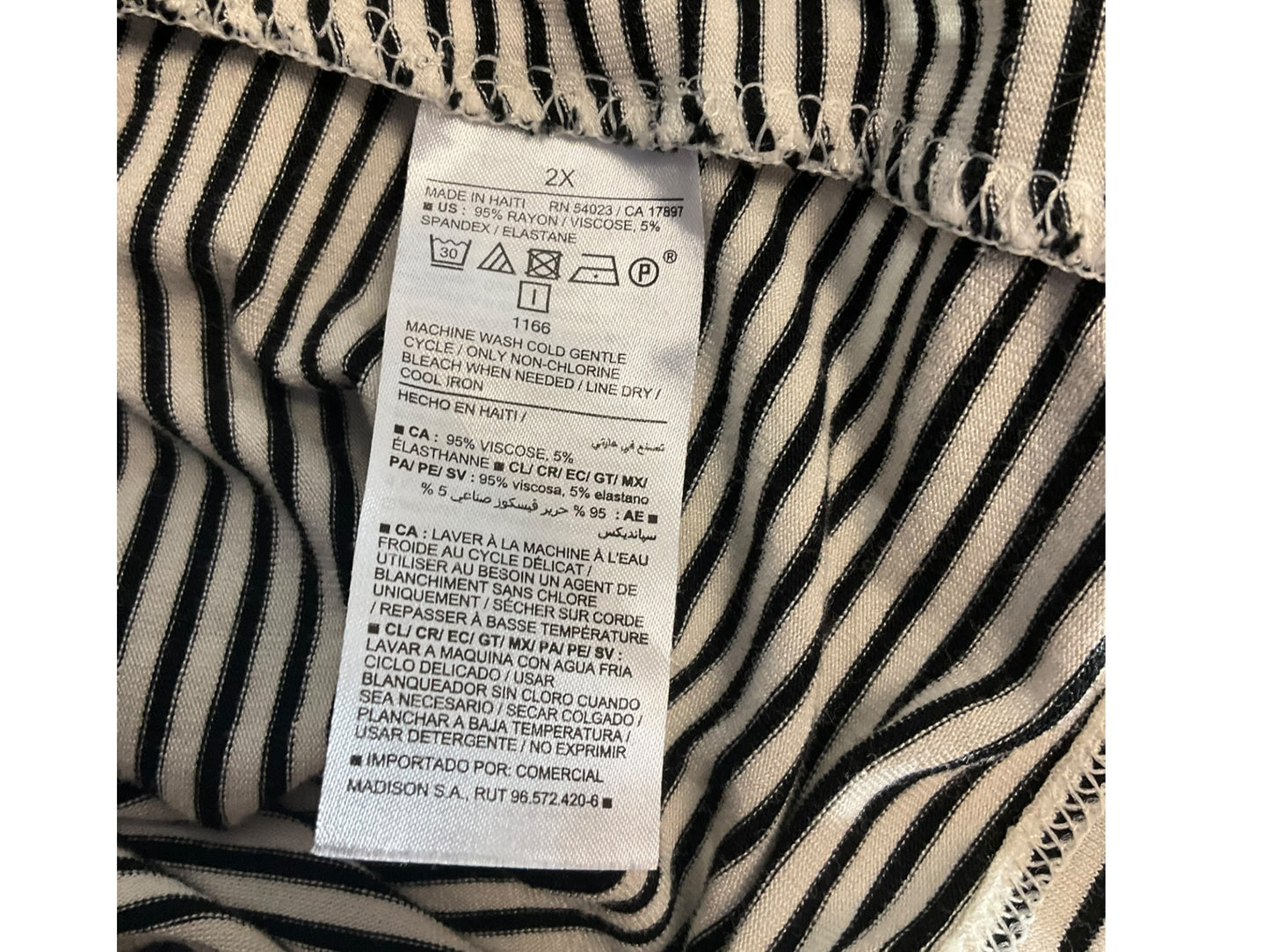 Striped Pattern Tank Top Old Navy, Size 2x