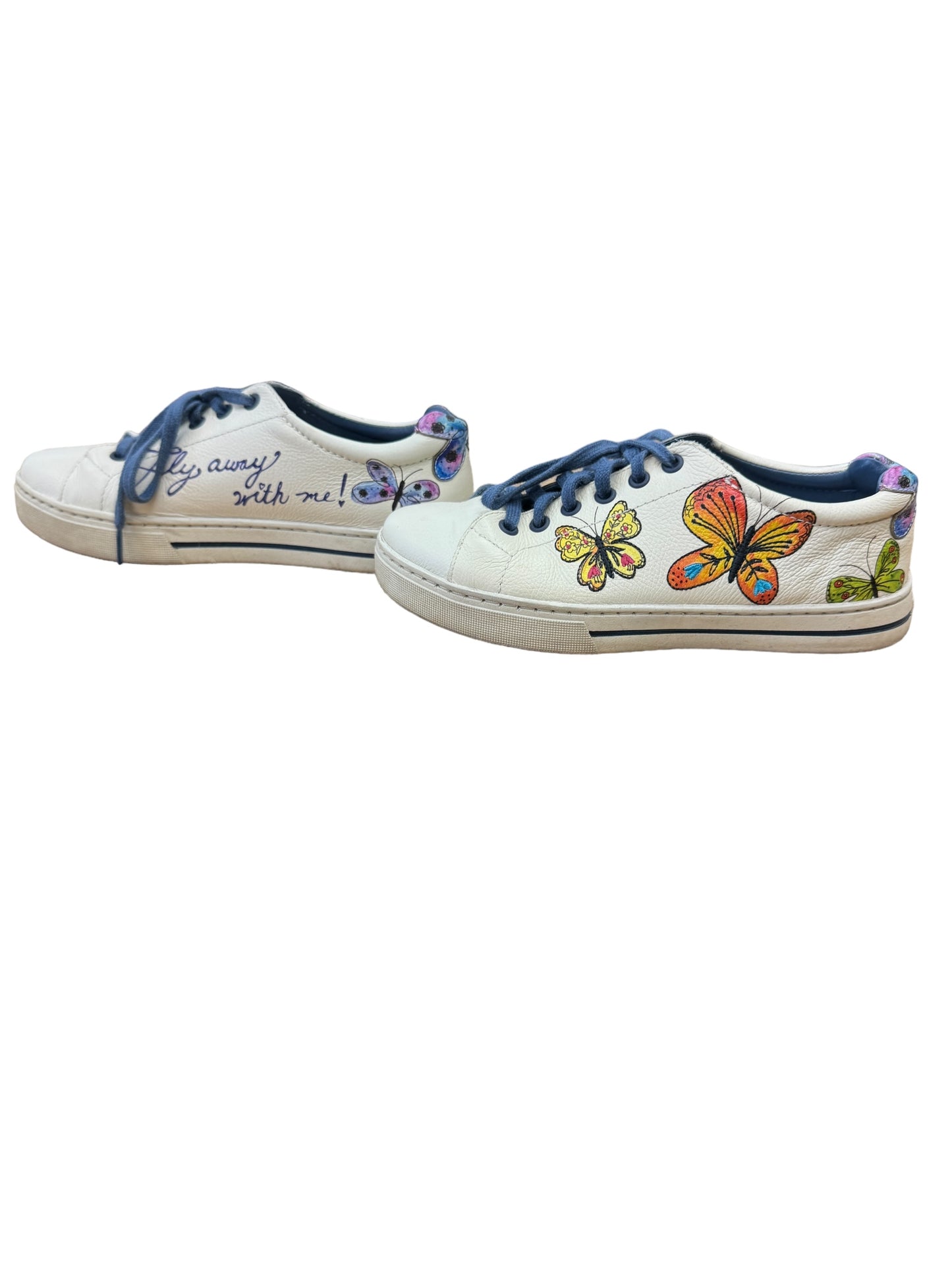 Shoes Sneakers By Brighton In Multi-colored, Size: 6