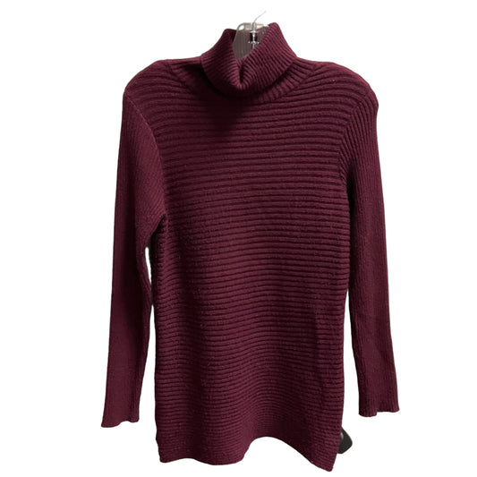 Sweater By Cyrus Knits In Burgundy, Size: Xxs