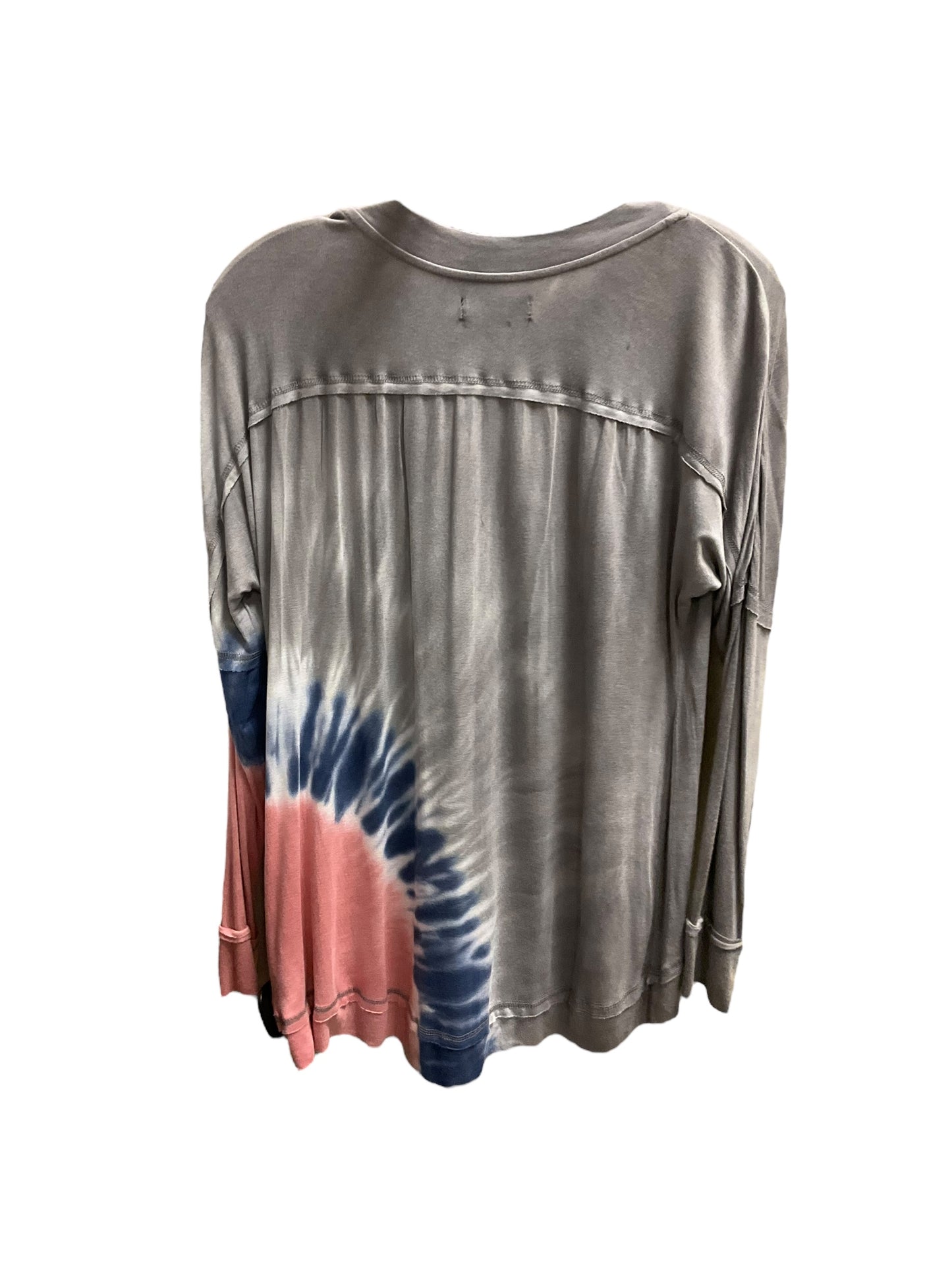 Top Long Sleeve By Clothes Mentor In Tie Dye Print, Size: S