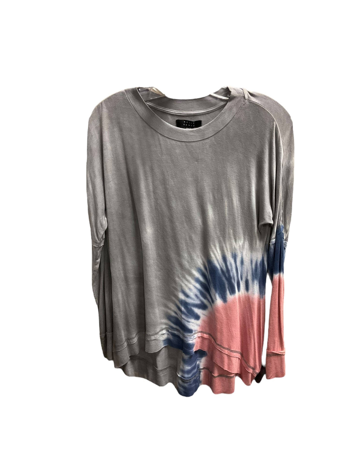 Top Long Sleeve By Clothes Mentor In Tie Dye Print, Size: S