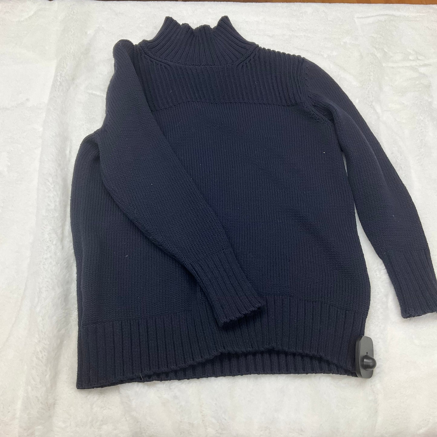 Sweater By Ann Taylor In Navy, Size: Xs