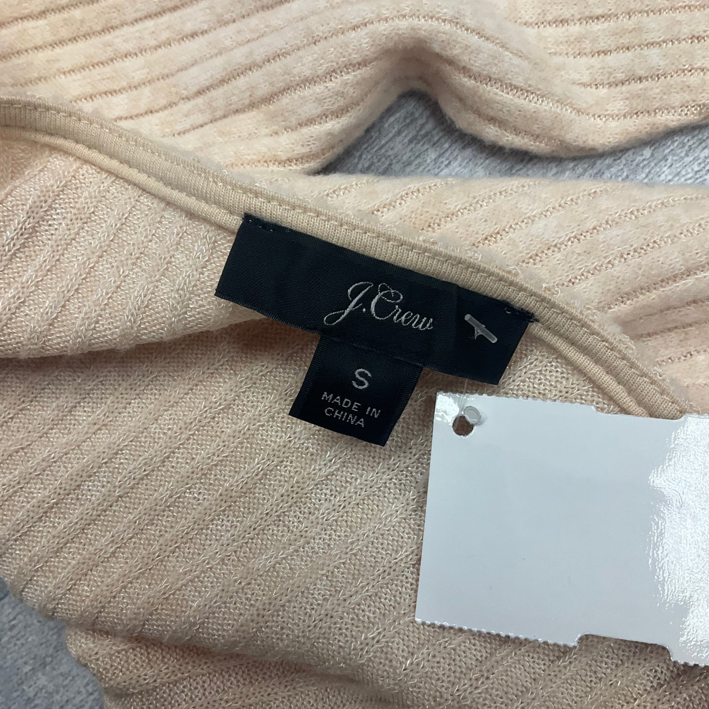 Top Long Sleeve By J. Crew In Tan, Size: S