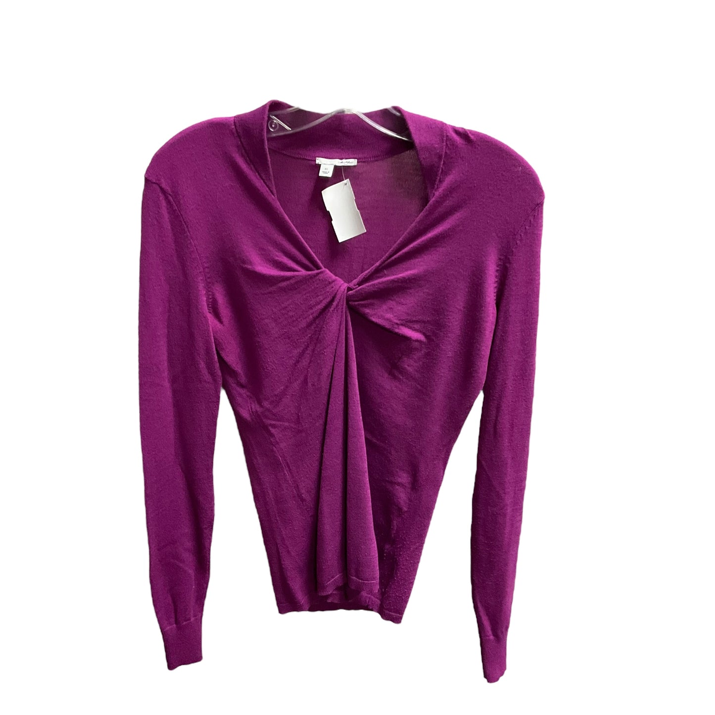 Top Long Sleeve By Halogen In Purple, Size: Xs